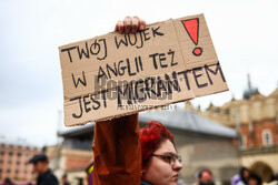 Antyimigrancka pikieta Młodzieży Wszechpolskiej
