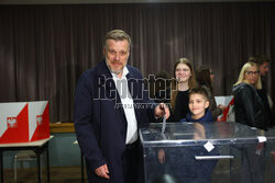 Wybory prezydenckie 2025 - głosowania VIP-ów