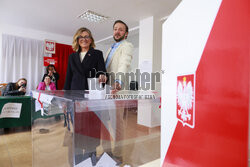 Wybory prezydenckie 2025 - głosowania VIP-ów