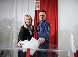 Wybory prezydenckie 2025 - głosowania VIP-ów