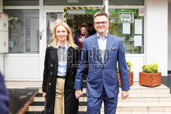 Wybory prezydenckie 2025 - głosowania VIP-ów