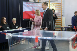 Wybory prezydenckie 2025 - głosowania VIP-ów