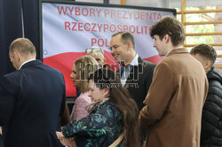 Wybory prezydenckie 2025 - głosowania VIP-ów