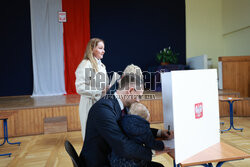 Wybory prezydenckie 2025 - głosowania VIP-ów