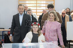 Wybory prezydenckie 2025 - głosowania VIP-ów