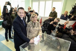 Wybory prezydenckie 2025 - głosowania VIP-ów