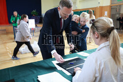 Wybory prezydenckie 2025 - głosowania VIP-ów
