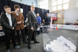 Wybory prezydenckie 2025 - głosowania VIP-ów