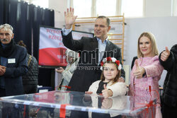 Wybory prezydenckie 2025 - głosowania VIP-ów