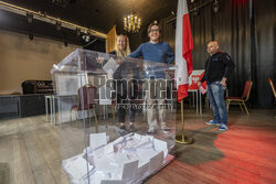 Wybory prezydenckie 2025 - głosowanie w Anglii