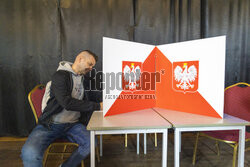 Wybory prezydenckie 2025 - głosowanie w Anglii