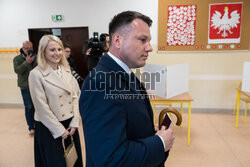 Wybory prezydenckie 2025 - głosowania VIP-ów
