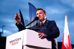 Sławomir Mentzen w Krakowie