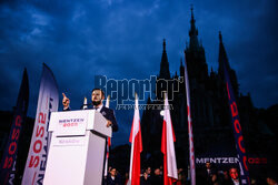 Sławomir Mentzen w Krakowie