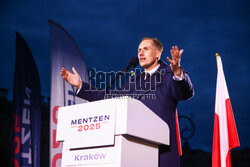 Sławomir Mentzen w Krakowie