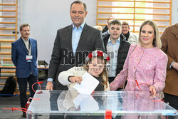 Wybory prezydenckie 2025 - głosowania VIP-ów