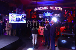 Wieczór wyborczy Sławomira Mentzena