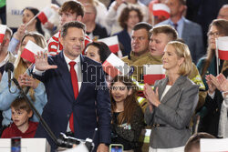 Wieczór wyborczy Rafała Trzaskowskiego