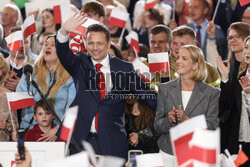 Wieczór wyborczy Rafała Trzaskowskiego