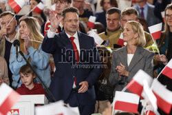 Wieczór wyborczy Rafała Trzaskowskiego
