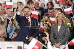 Wieczór wyborczy Rafała Trzaskowskiego