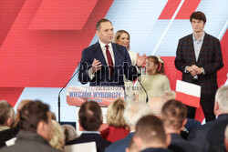 Wieczór wyborczy Karola Nawrockiego
