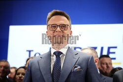 Wieczór wyborczy Szymona Hołowni
