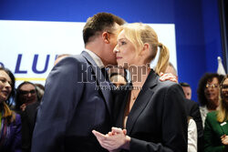 Wieczór wyborczy Szymona Hołowni