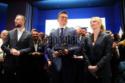 Wieczór wyborczy Szymona Hołowni