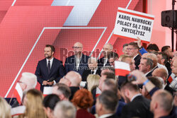 Wieczór wyborczy Karola Nawrockiego