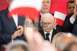 Wieczór wyborczy Karola Nawrockiego