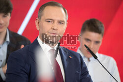 Wieczór wyborczy Karola Nawrockiego