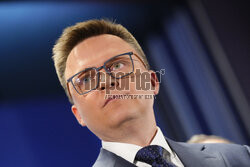 Wieczór wyborczy Szymona Hołowni