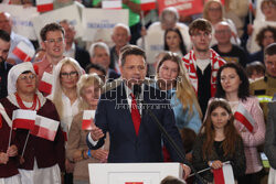 Wieczór wyborczy Rafała Trzaskowskiego
