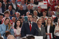 Wieczór wyborczy Rafała Trzaskowskiego