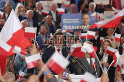 Wieczór wyborczy Rafała Trzaskowskiego