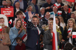 Wieczór wyborczy Rafała Trzaskowskiego