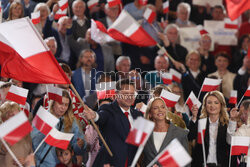 Wieczór wyborczy Rafała Trzaskowskiego