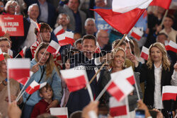 Wieczór wyborczy Rafała Trzaskowskiego