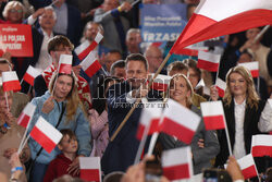 Wieczór wyborczy Rafała Trzaskowskiego