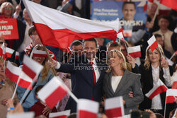Wieczór wyborczy Rafała Trzaskowskiego