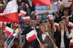 Wieczór wyborczy Rafała Trzaskowskiego