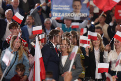Wieczór wyborczy Rafała Trzaskowskiego