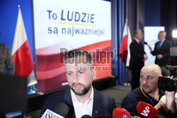 Wieczór wyborczy Szymona Hołowni