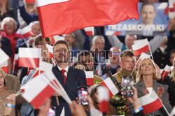 Wieczór wyborczy Rafała Trzaskowskiego