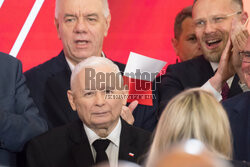 Wieczór wyborczy Karola Nawrockiego