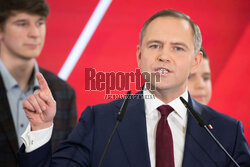 Wieczór wyborczy Karola Nawrockiego