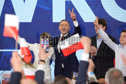 Wieczór wyborczy Karola Nawrockiego
