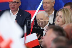 Wieczór wyborczy Karola Nawrockiego