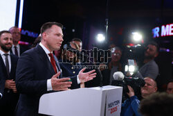 Wieczór wyborczy Sławomira Mentzena